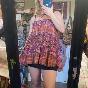 Y2K Mossimo Patchwork Top or Skirt